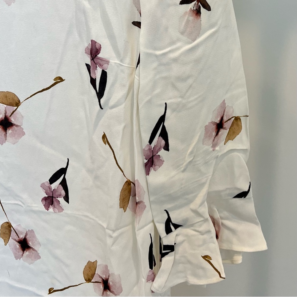 Shoshanna Floral Print Mini Dress Size 6P - Picture 5 of 9